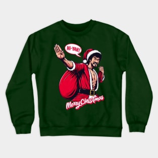 Kung Fu Santa Crewneck Sweatshirt